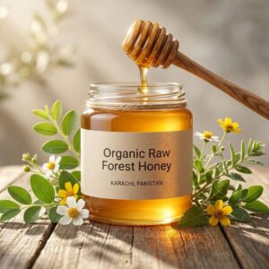 Organic Raw Forest Honey – 250g (Unfiltered & Pure)